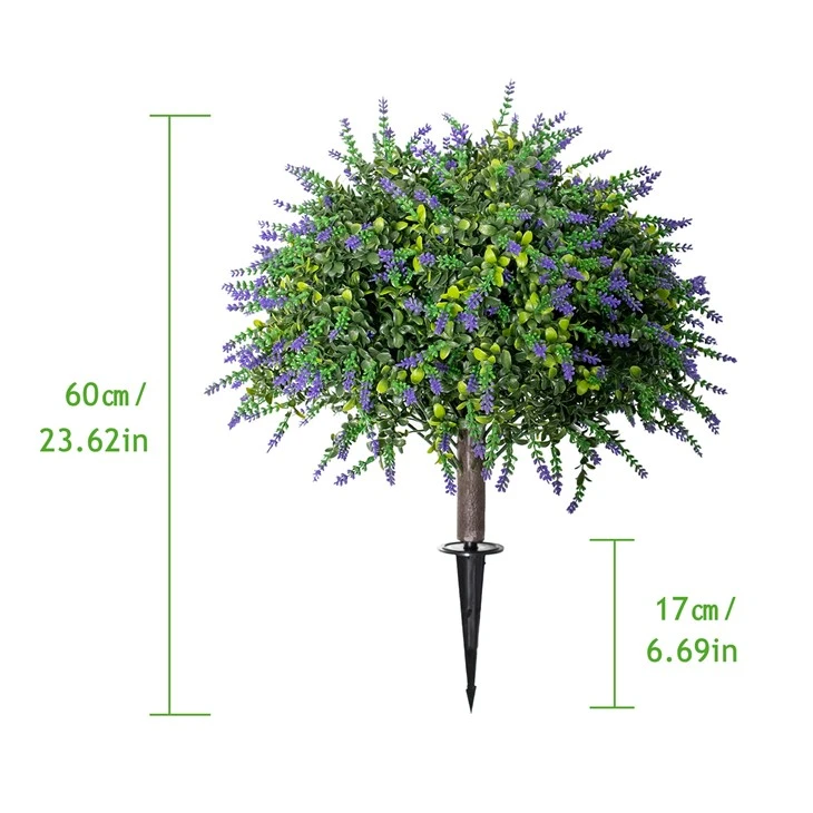 Udendørs kunstig plante topiary ball
