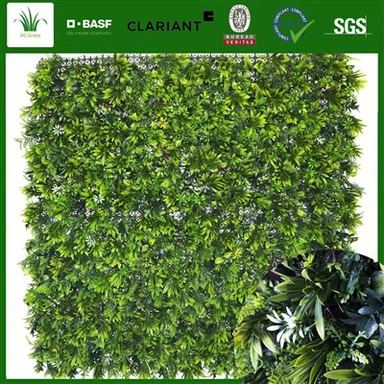 Græs indvendig væg